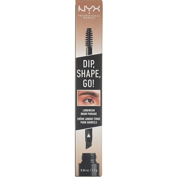 NYX PROFESSIONAL MAKEUP Dip, Shape, Go! Longwear Brow Kit - Auburn - Picture 1 of 8